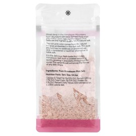 The Spice Lab Himalayan Pink Salt, Fine Grain, 1 lb (453 g) – All-Natural, Unrefined, Mineral-Rich Seasoning for Cooking, Baking & Finishing