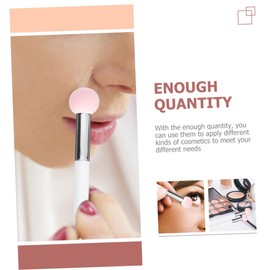 Baluue 18pcs Mushroom Sponge Makeup Brush for Face Application Portable Makeup Sponges with Handle Skin-friendly Concealer and Foundation Tools