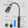 LED Work Light 1000LM Magnetic Flexible LED Flashlight with COB