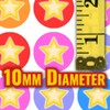 900 Colourful Stars Mini Dot 10mm Spot Reward Stickers for