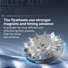 Hanyosa Billet Flywheel for Predator 79cc 98cc Silver