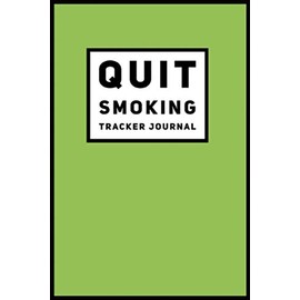 Quit Smoking Journal Tracker: Simple To Use Tracker and Easy Way to Stop Smoking - Self Help Journal Tracker - Solid Green