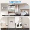 Room to Room Fan with Remote Control, 300CFM Through Wall