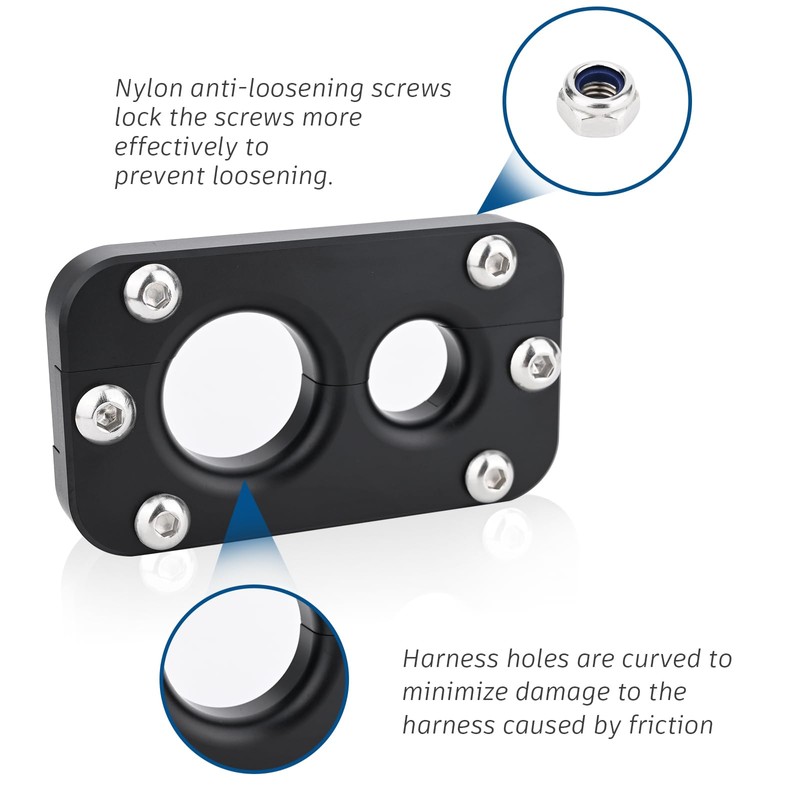 01232023 for Holley Terminator X Max Aluminum Firewall Pass Through,