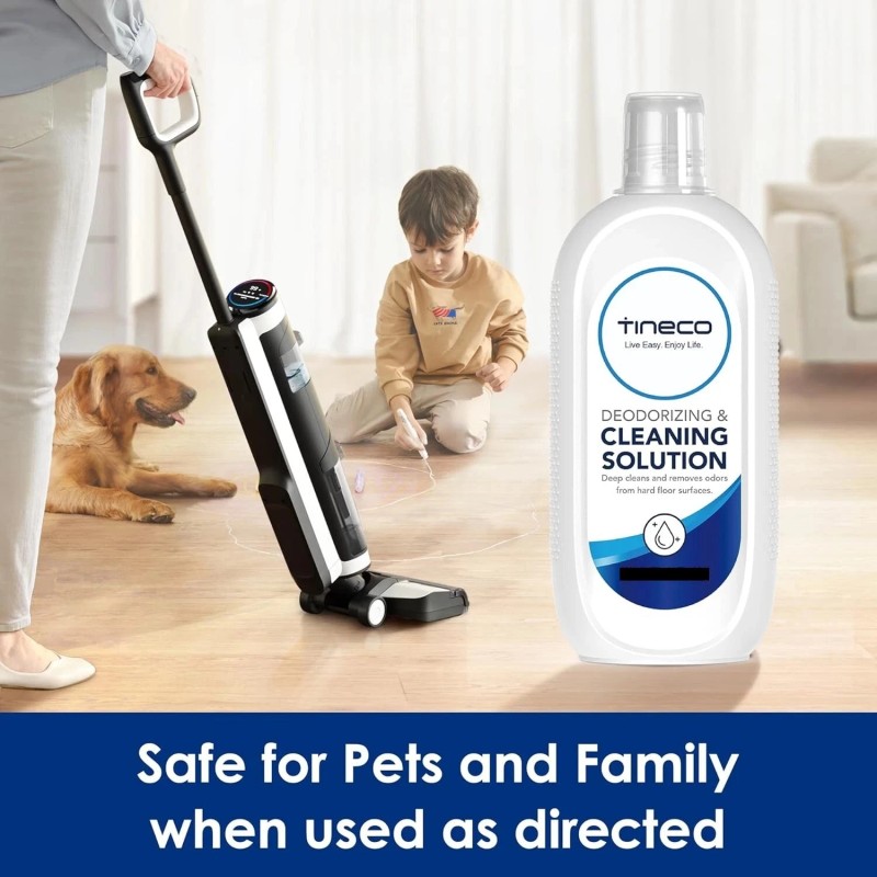 TINECO DEODORIZING & CLEANING SOLUTION REFILLS LOT OF 2, 16.9