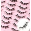 FenixLash False Eyelashes Natural Lashes Wispy Fake Eyelash Cat Eye
