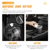 JNNJ Car Trash Bin, Car Mini Bin with Lid, Plastic