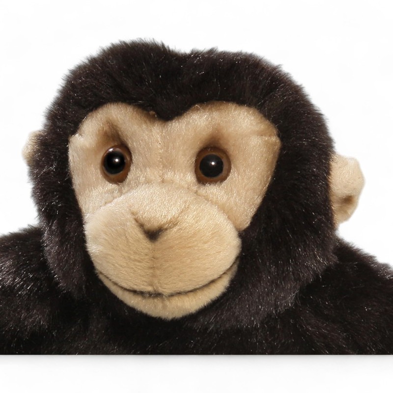 Carl Dick Chimpanzee Monkey sitting, 6.5 inches, 16cm, Plush Toy,