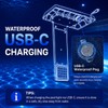 JJX Solar & USB Rechargeable LED Pool Lights for Inground