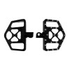 HDBUBALUS Black MX Style Foot Pegs Floorboard For Harley Softail