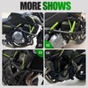 Lorababer Crash Bar Engine Guard for Z650 2017-2025 Black