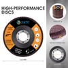 SATC Flap Discs 115mm 10 Pack Grinding Discs 120 Grit