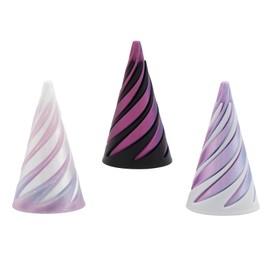 3Pcs Spiral Cone Fidget Toy,3D Printed Toys Mini Toys Stress,Stress Relief Desktop Decorations,Stress Toys for Anxiety,For Home Office Desk Decoration and Gifts