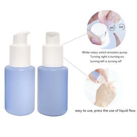 AGENIZ 4 Pack 1oz Glass Dropper Bottle,Pink Glass Dropper Bottles with 2 Funnels & 2 Lotion Pumps,30 ml Eye Dropper Bottles For Essential Oils,Serums,Lotion,Tincture Bottles (B - Pink)