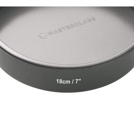 Masterclass Non-stick Round Sandwich Tin With Loose Base, 18cm (7")