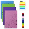 GRT A5 PU Leather Colourful Writing Notebook Journal Diary Notebook