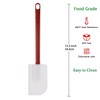 Silicone Rubber Spatula Set of 3, 14 Inch High Heat