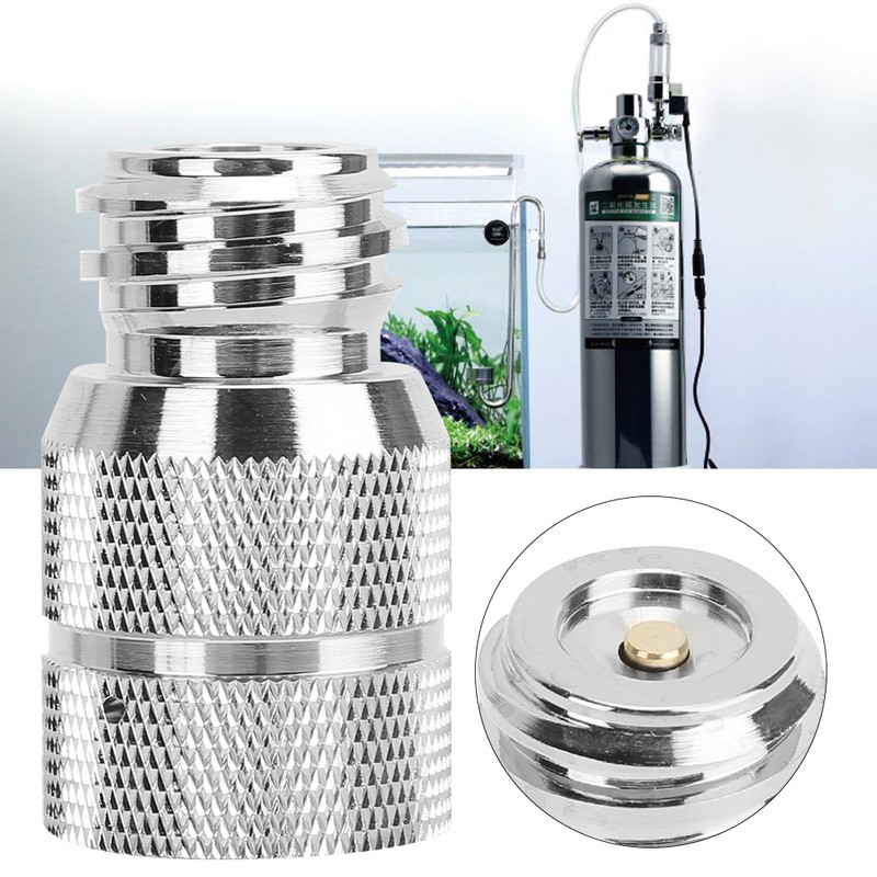 CO2 Cylinder Adapter for SodaStream TR21-4 Male Thread to G1/2