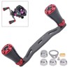 85MM Fishing Reel Handle Grip Carbon Metal Baitcasting Reel Left