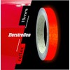 siviwonder Decorative Strips Red Reflective Reflective Sticker 15 mm Length