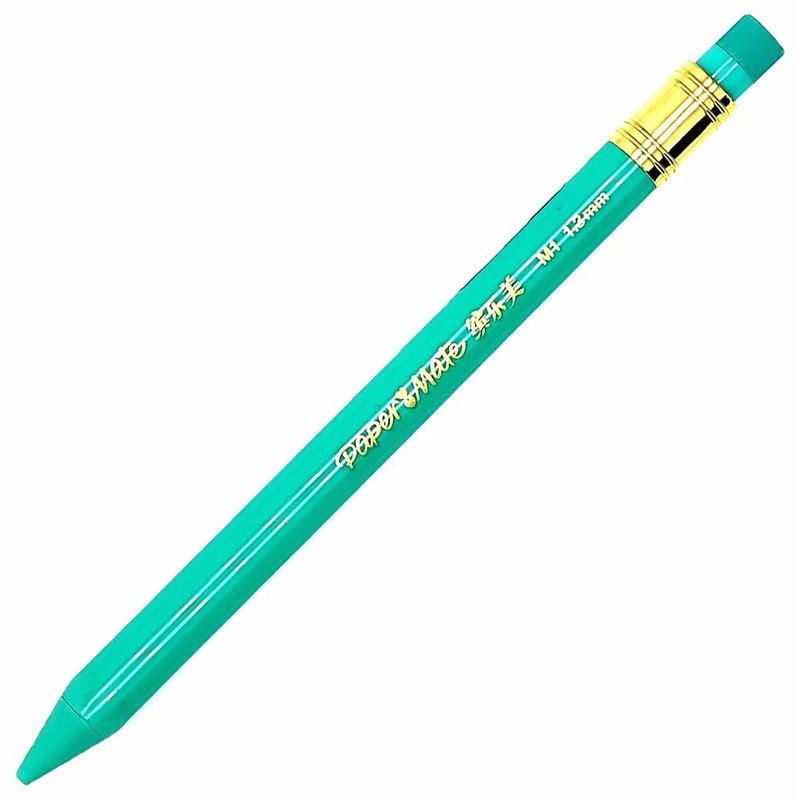 10 x PaperMate ‘MATES’ Handwriting Triangular Mechanical Pencil with Eraser,