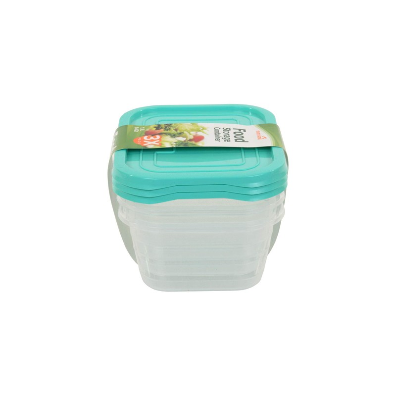 Mintra Home Storage Containers (Teal) - 1.3L