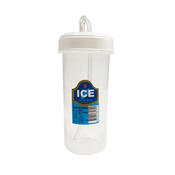 Deokshin straw water cup 300ml handle water cup 400ml color