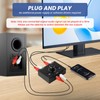 Times Mark RCA Audio Switcher 2 in1 Out Bidirectional, Audio