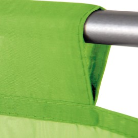 Transparent Bistro Curtain Ruffle Look with Rod Pocket in Voile Simple and Modern Available in Many (80 x 110 cm / Green - Apple Green)
