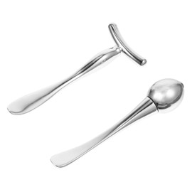 TOVINANNA 2pcs Jade Roller for Facial Massage Eye Care Applicator Skin Care Roller for Women