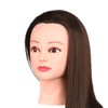 GARENDE Professional Hair Styling Mannequin Head with Long Brown Hair