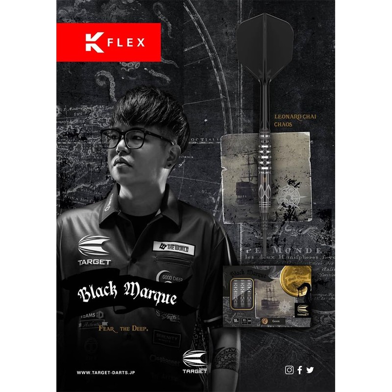 Target Blackmark Chaos 18.0g 90% Tungsten Leonard Chai