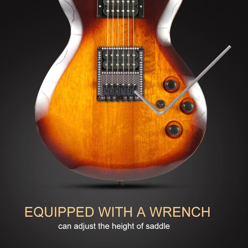 3 PCS Single Roller String Bridge 3cm for Guitar Musical