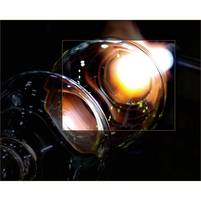 CRISTALICA Teelichthalter Votivkerzenhalter Würfel Kristall-Glas 8cm