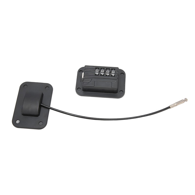 Refrigerator Lock Combination Design Plastic Stainless Steel Easy Mounting Freezer