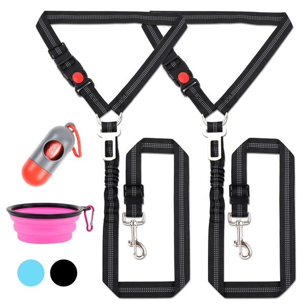 COSOWO 4 in 1 Set Dog Car Removable & Hardest
