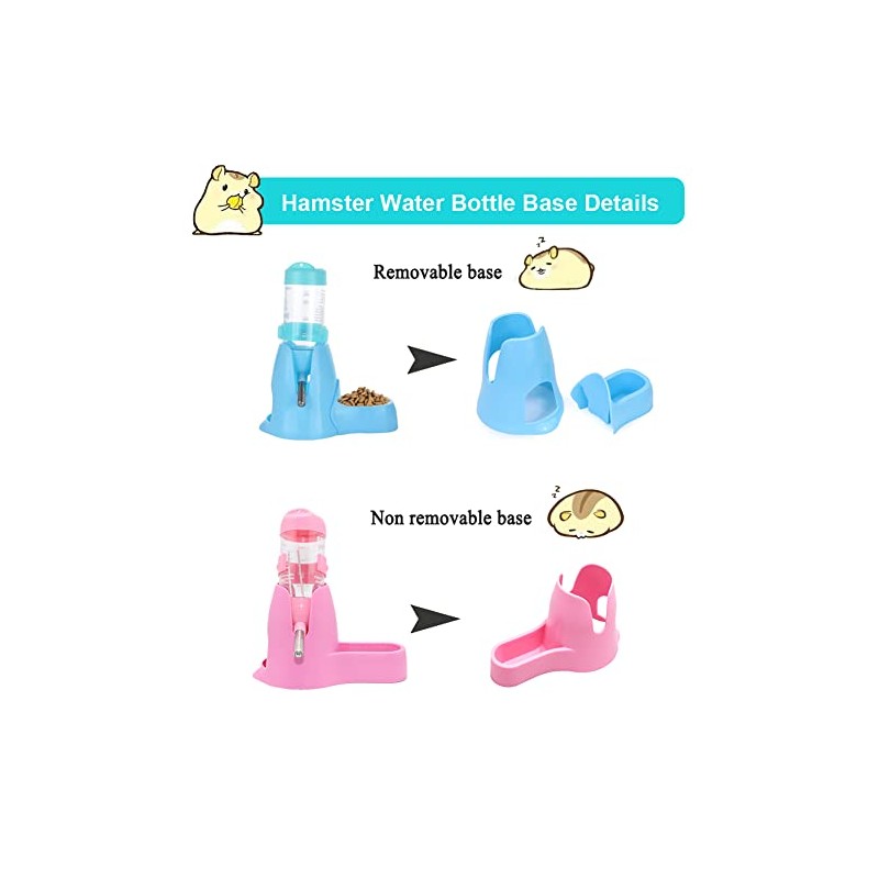 Botella de agua para hámster, para pequeña mascota, automática, dispensador