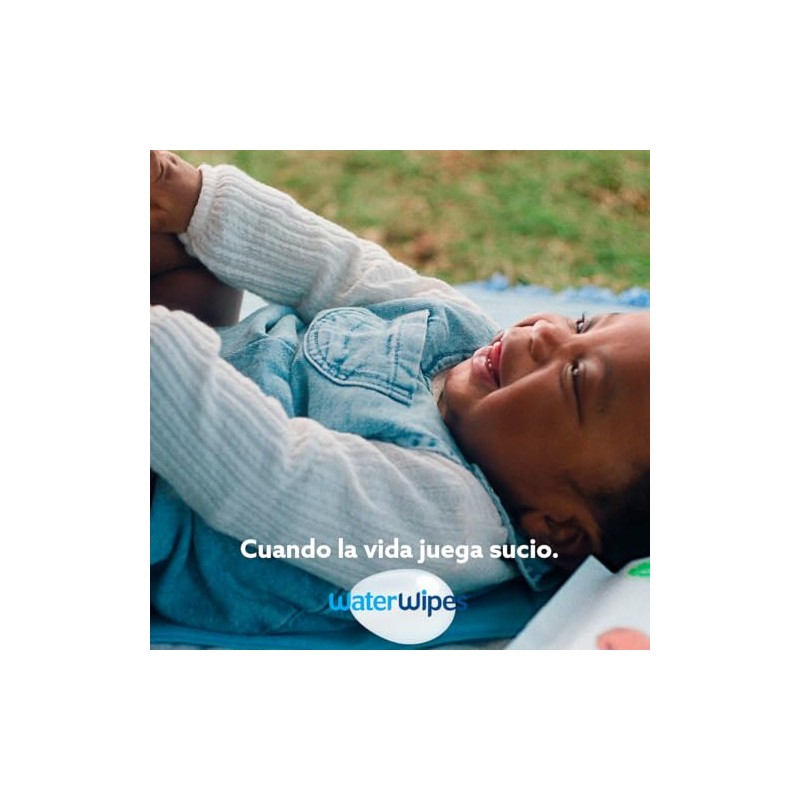 WATERWIPES, Toallitas Húmedas Originales para Bebés, Limpieza y Comodidad, Hipoalergénicas,
