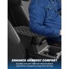 JOYTUTUS Center Console Cover with Pocket Compatible with 2016-2023 Tacoma