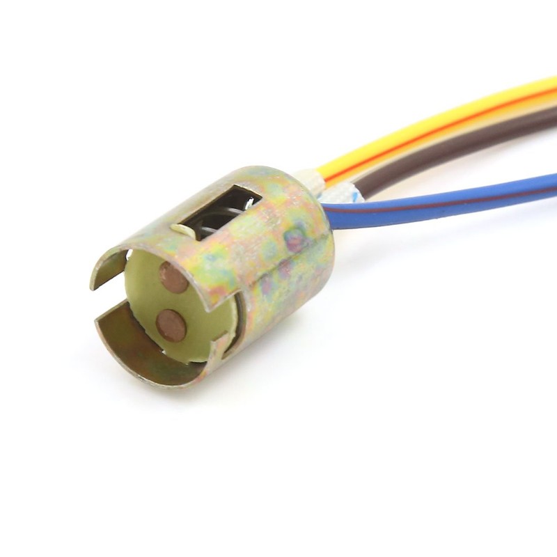uxcell 4 Pcs 3 Wires 1157 Bulb Socket Brake Turn