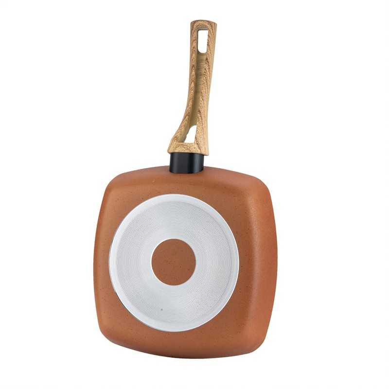 Hamilton Beach HBV111 11 Inch Forged Aluminum Terracotta Nonstick Coated