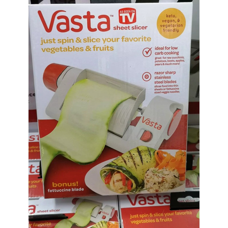 As Seen on TV Vasta Veggie & Fruit Sheet Slicer