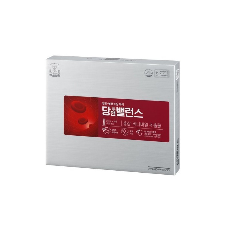 Jonggwanjang 정관장 당앤밸런스 (20mlx30포) Jeonggwanjang Dang & Balance (20ml x