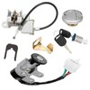 GY6 50cc Ignition Switch Key Lock Gas Tank Cap Set