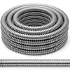 Wesiti 2" x 25 FT Flexible Conduit, Galvanized Steel FMC