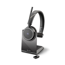 Plantronics Voyager 4210 UC 600 Charge, Black, Regular