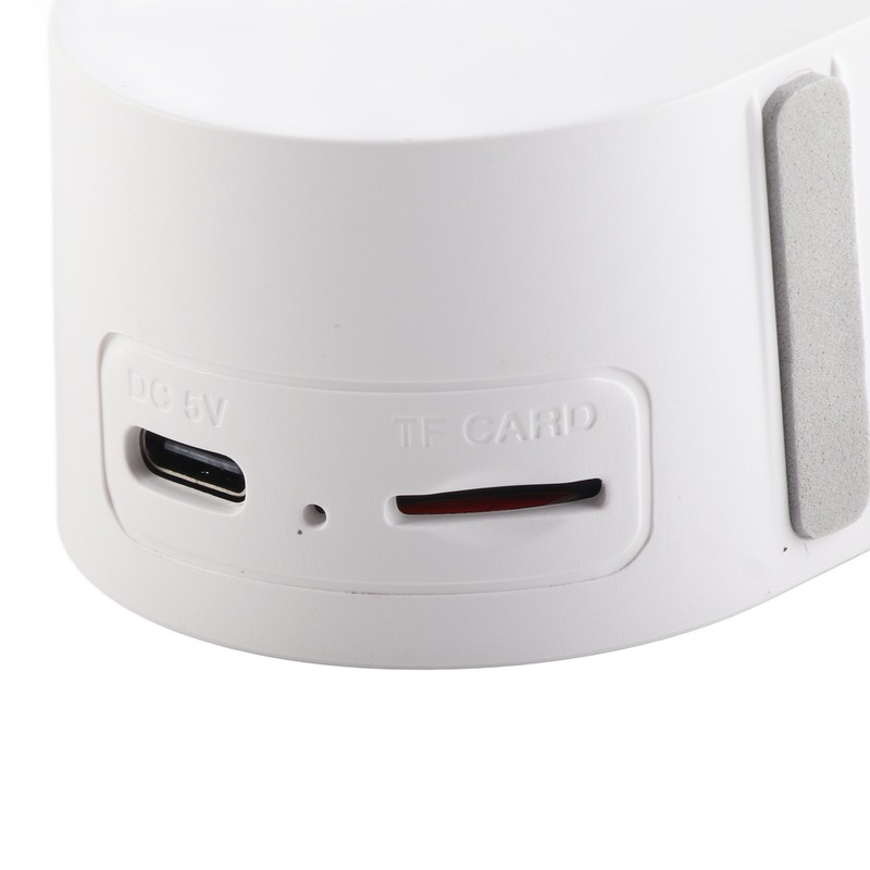 Bluetooth Speaker Dual Alarm Clock Bluetooth5.0 Mirror Clock Speaker Rechargeable