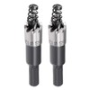uxcell 2 Pcs 13mm High Speed Steel HSS Drill Bit