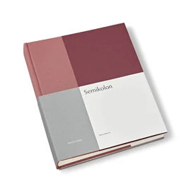 Semikolon 368745 Photo Album Medium Natural Affair 21.1 x 25.5 cm 80 Pages Cream White for 160 Photos Blossom