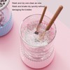 Limpiador de brochas de maquillaje eléctrico, fácil y práctico compañero